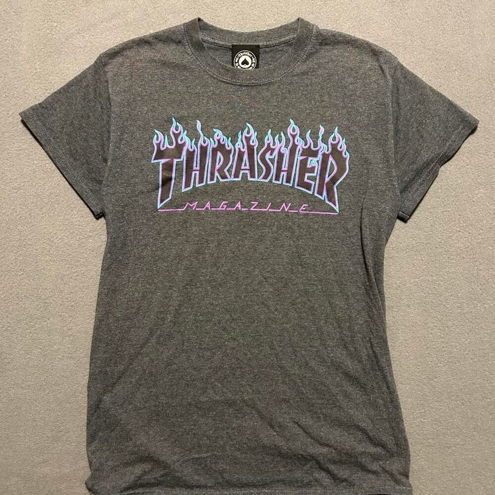 Thrasher Men's Grey T-shirt